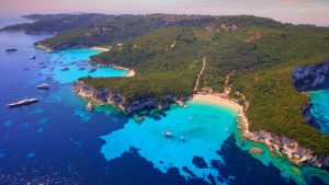 VIP private boat tours to Paleokastritsa, west Corfu